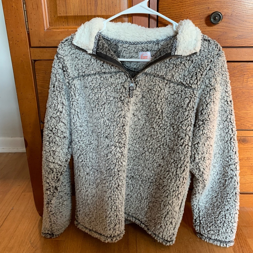 Boys fleece quarter zip